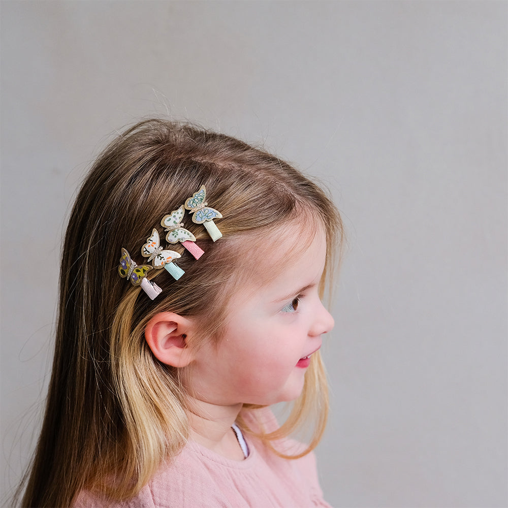 Mimi & Lula Floral Butterfly Mini 8'li Toka