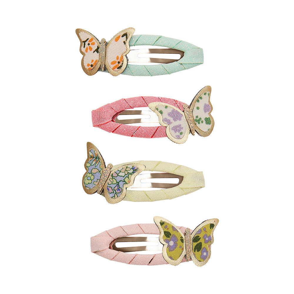 Mimi & Lula Floral Butterfly 4'lü Toka