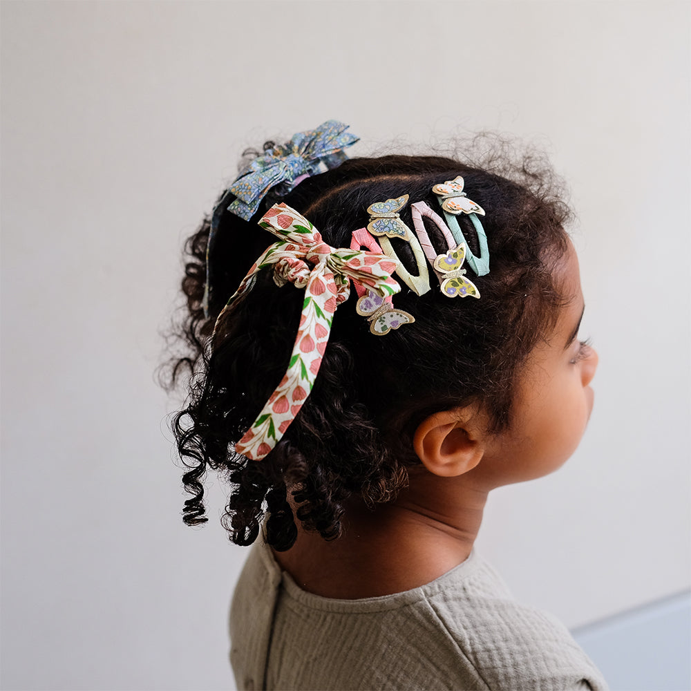 Mimi & Lula Floral Butterfly 4'lü Toka