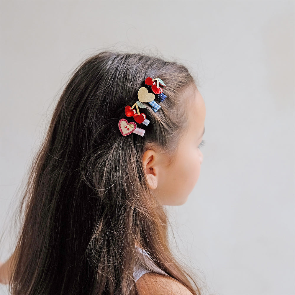 Mimi & Lula Red Cherries Mini 8'li Toka