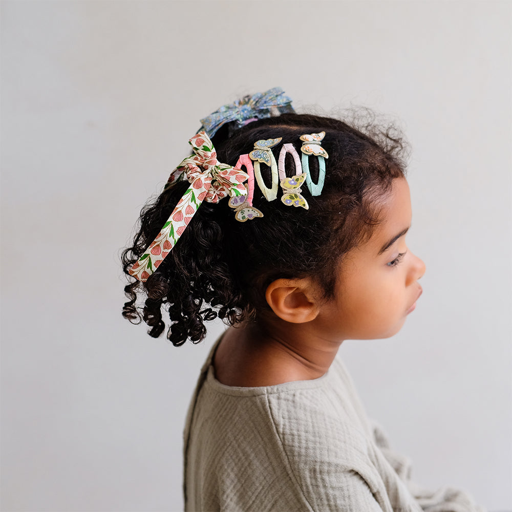 Mimi & Lula Floral Butterfly 4'lü Toka