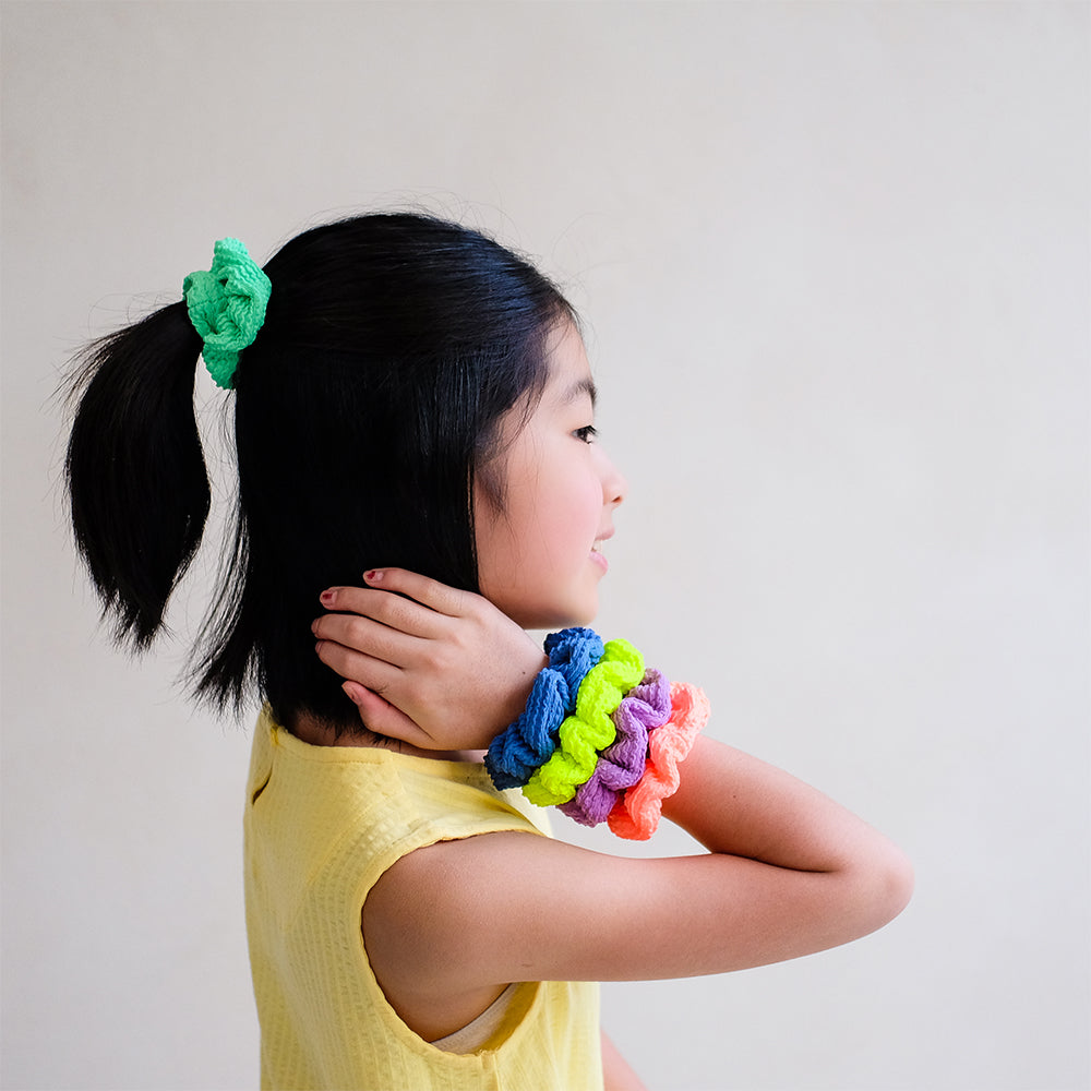 Mimi & Lula Crinkle Scrunchies 5'li Lastik Toka