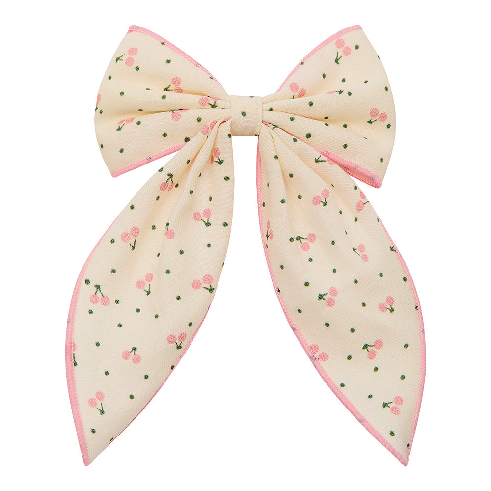 Mimi & Lula Cherry Print Bow Toka