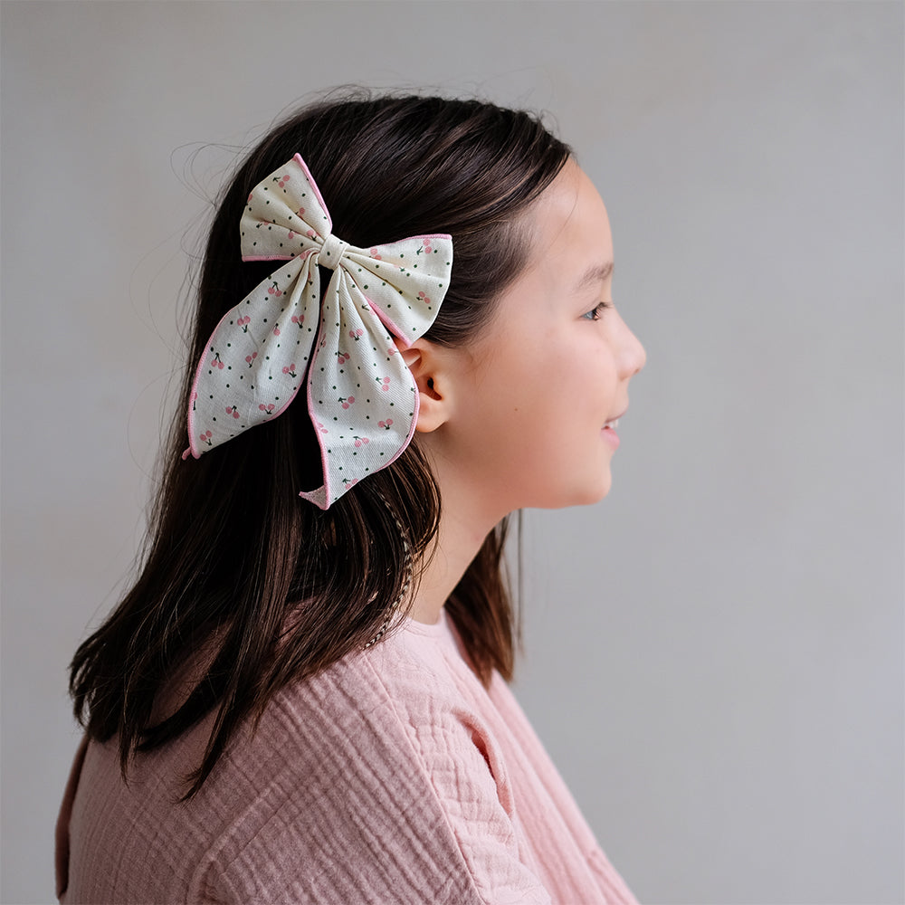 Mimi & Lula Cherry Print Bow Toka