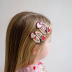 Mimi & Lula Scalloped Heart 4'lü Toka