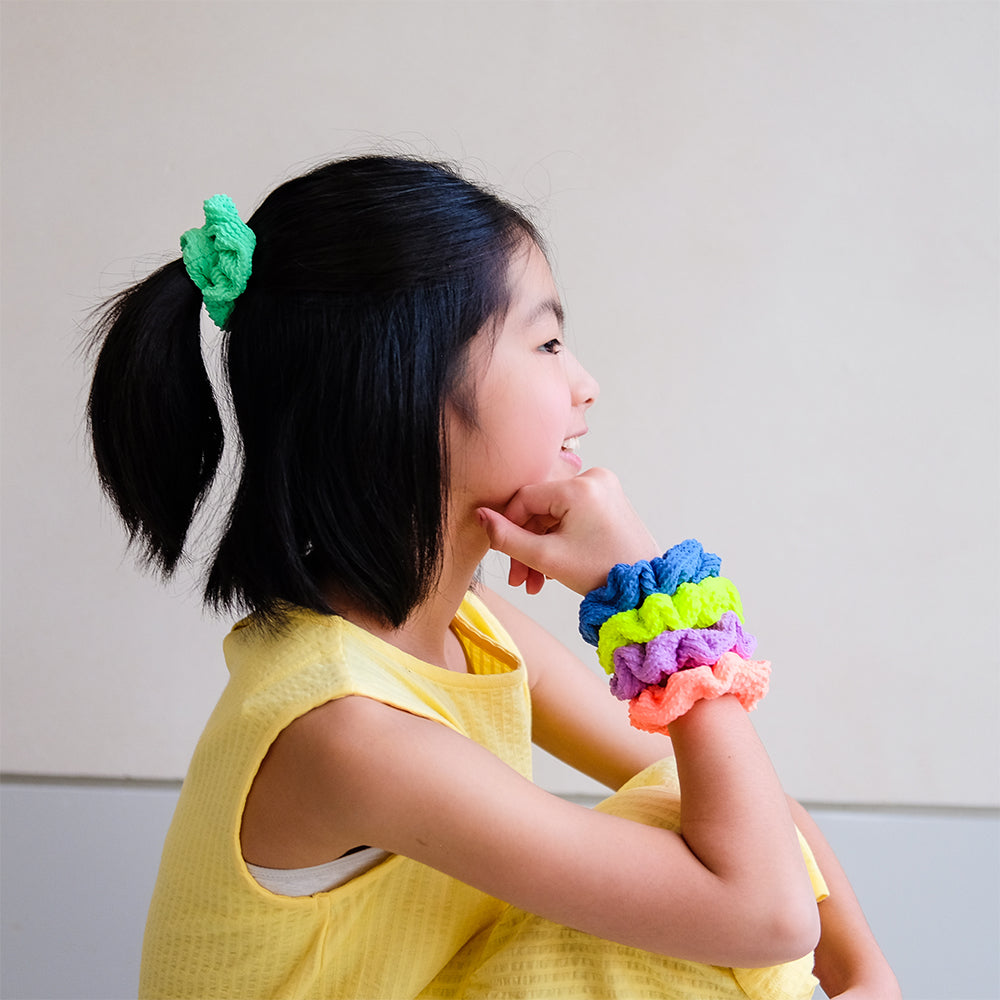Mimi & Lula Crinkle Scrunchies 5'li Lastik Toka