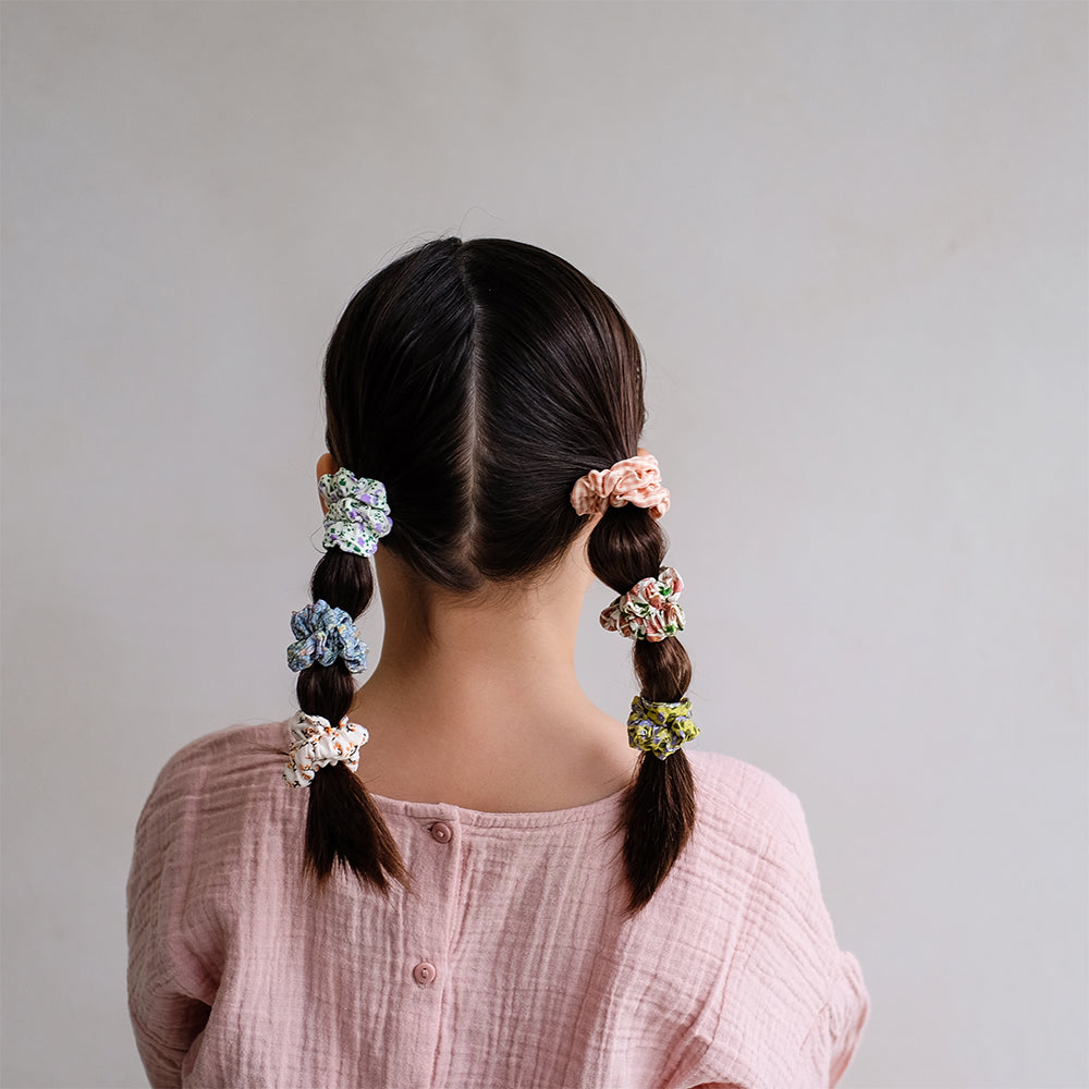 Mimi & Lula Spring Floral Scrunchies 6'lı Lastik Toka