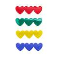Mimi & Lula Heart Acetate 4'lü Toka