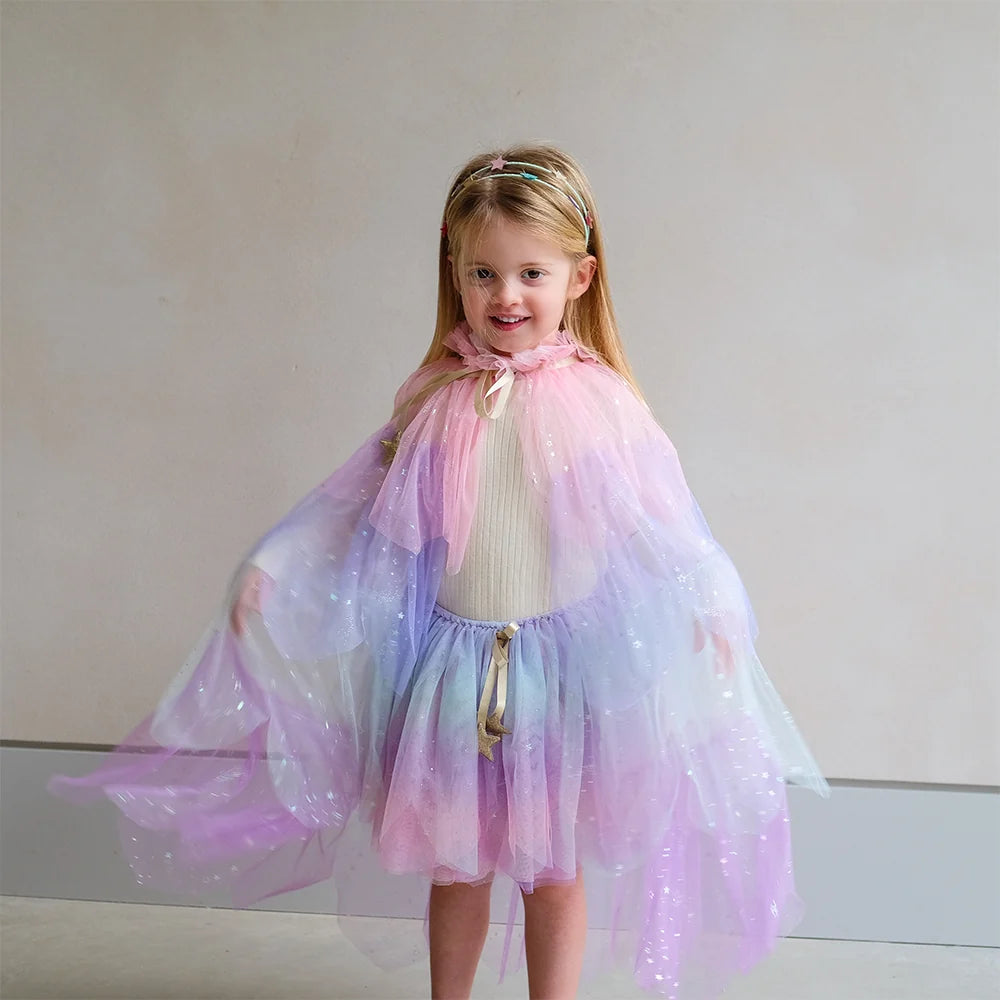 Mimi & Lula Scallop Pastel Pelerin
