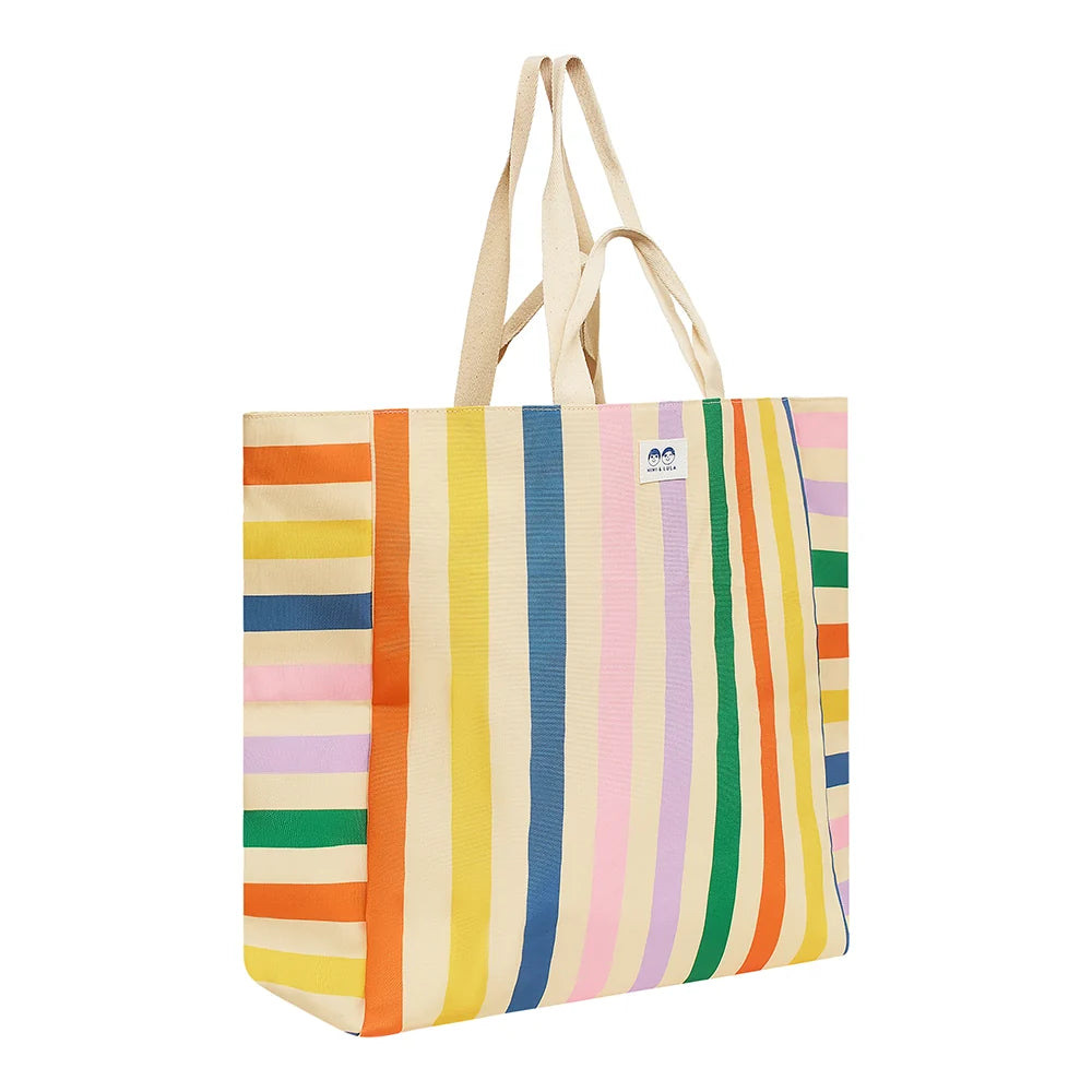 Mimi & Lula Striped Plaj Çantası