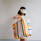 Mimi & Lula Striped Plaj Çantası