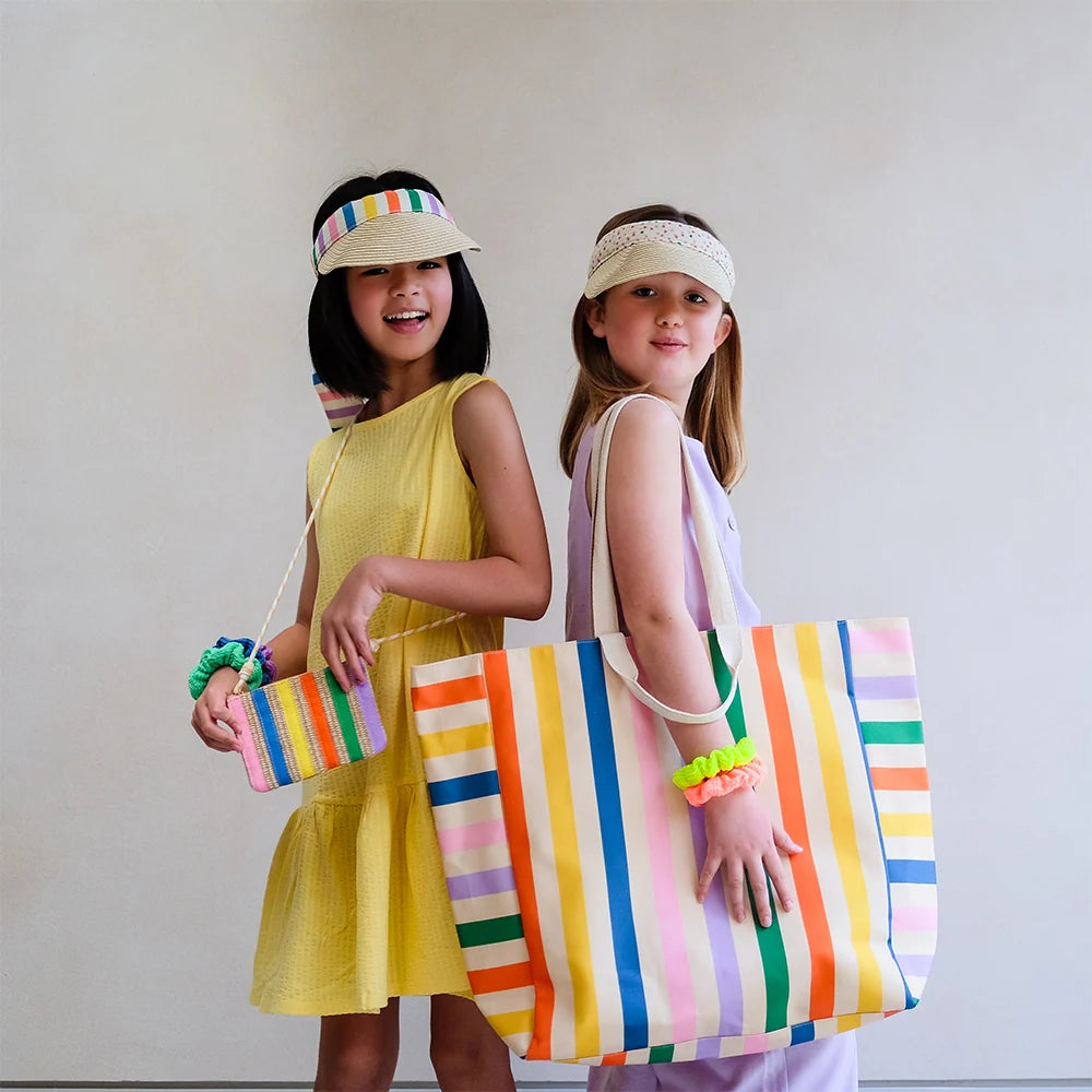 Mimi & Lula Striped Plaj Çantası