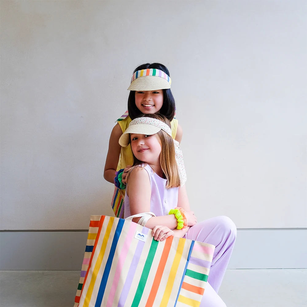 Mimi & Lula Striped Plaj Çantası