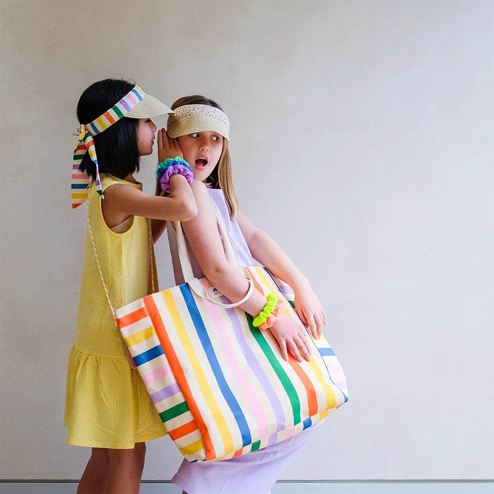 Mimi & Lula Striped Plaj Çantası