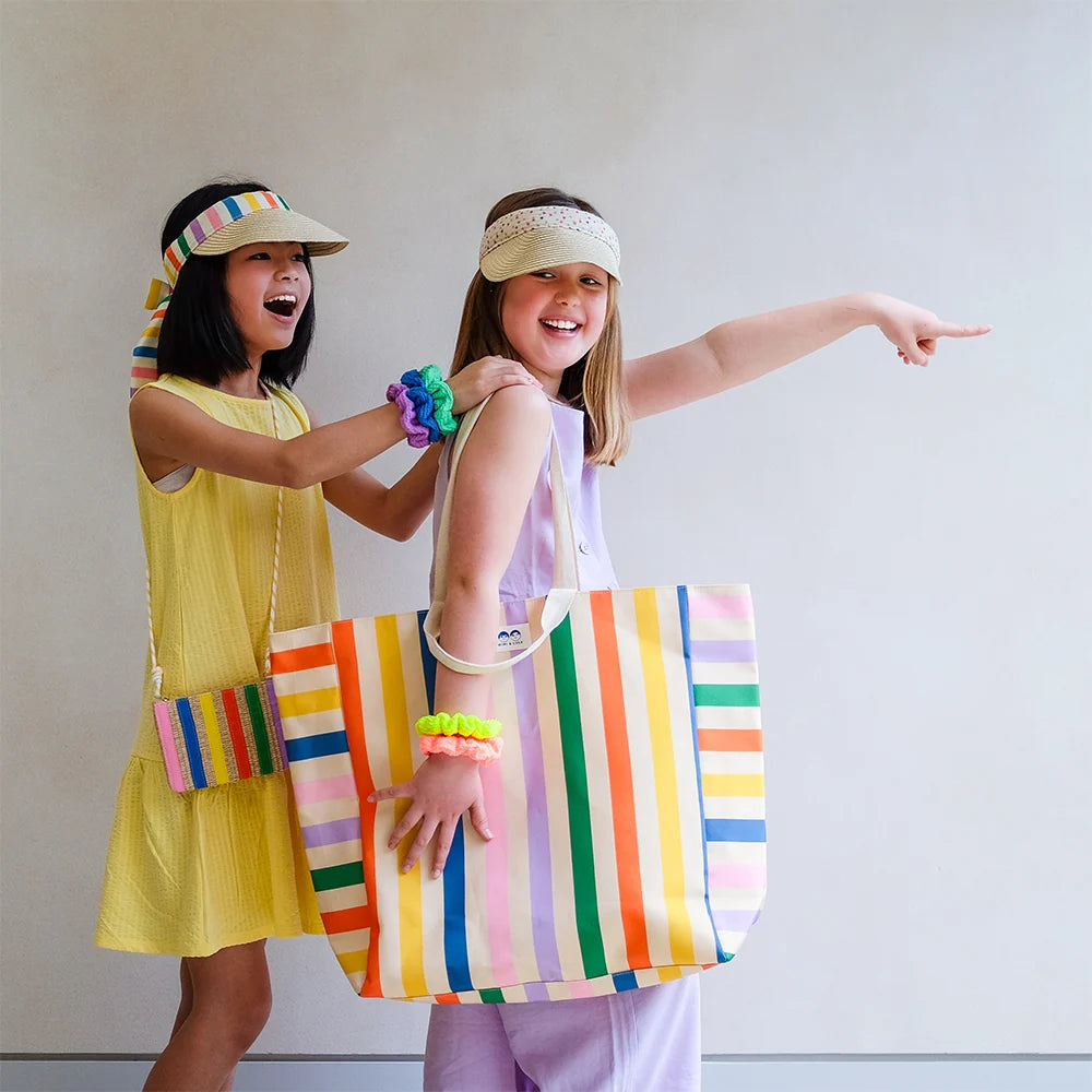 Mimi & Lula Striped Plaj Çantası