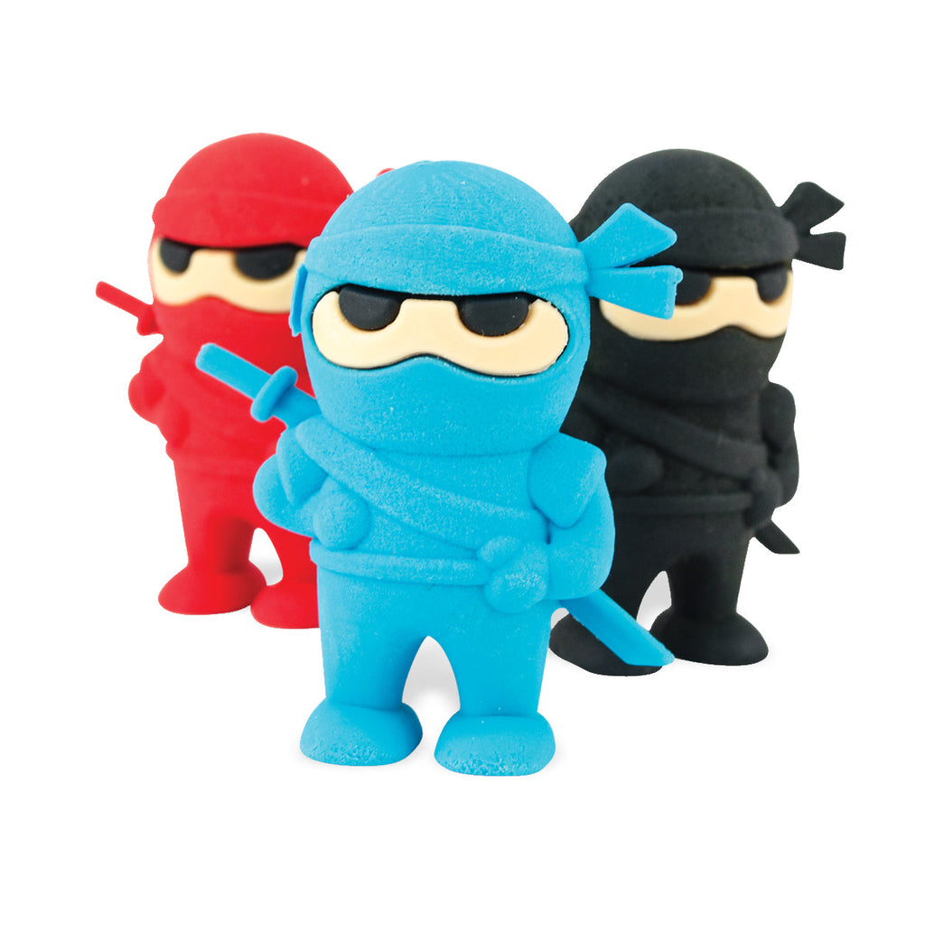 Ooly Ninja 3'lü Silgi Seti