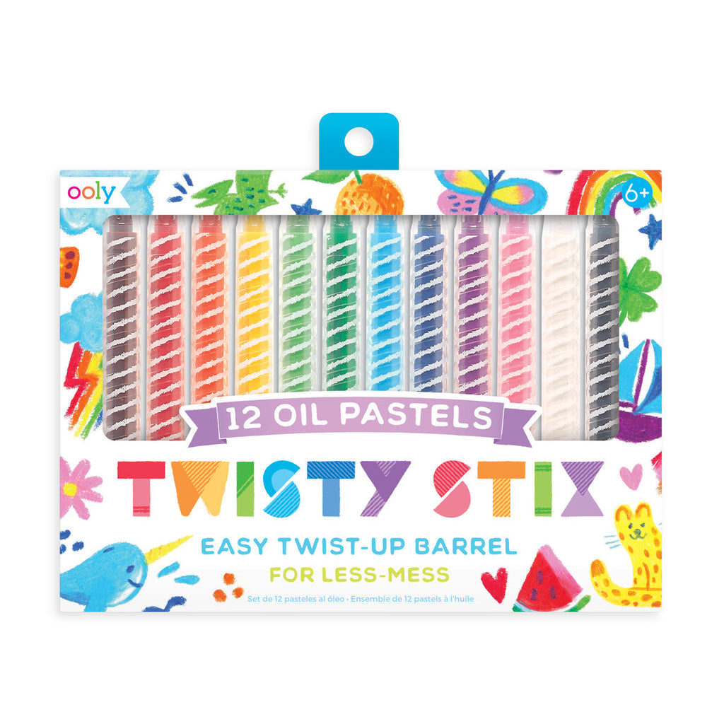 Ooly Twisty Stix 12'li Yağlı Pastel Boya