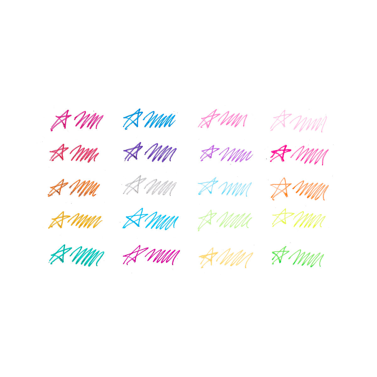 Ooly Mini Doodlers Kokulu 20'li Jel Kalem