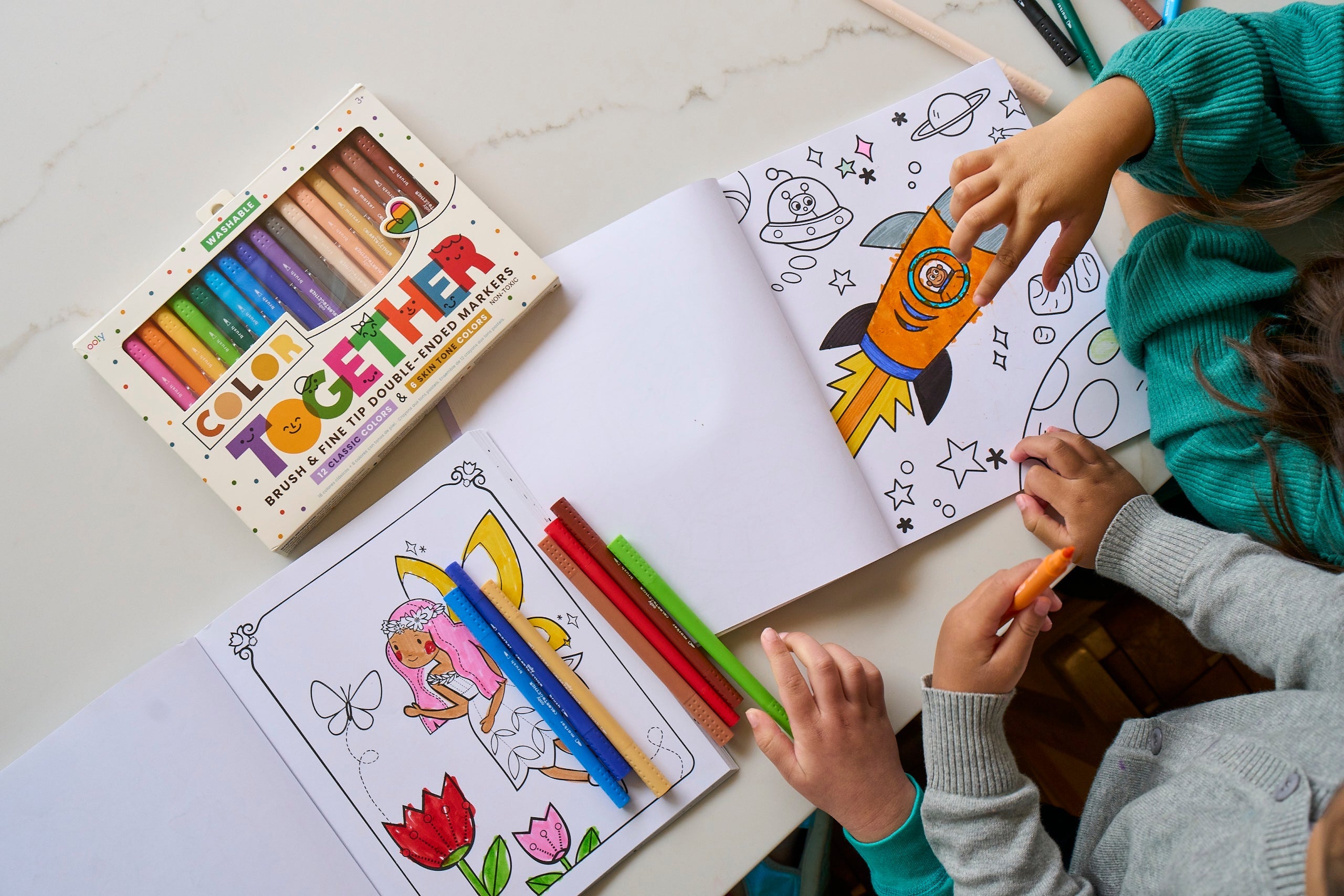 Ooly Color Together Çift Uçlu 18li Keçeli Boya