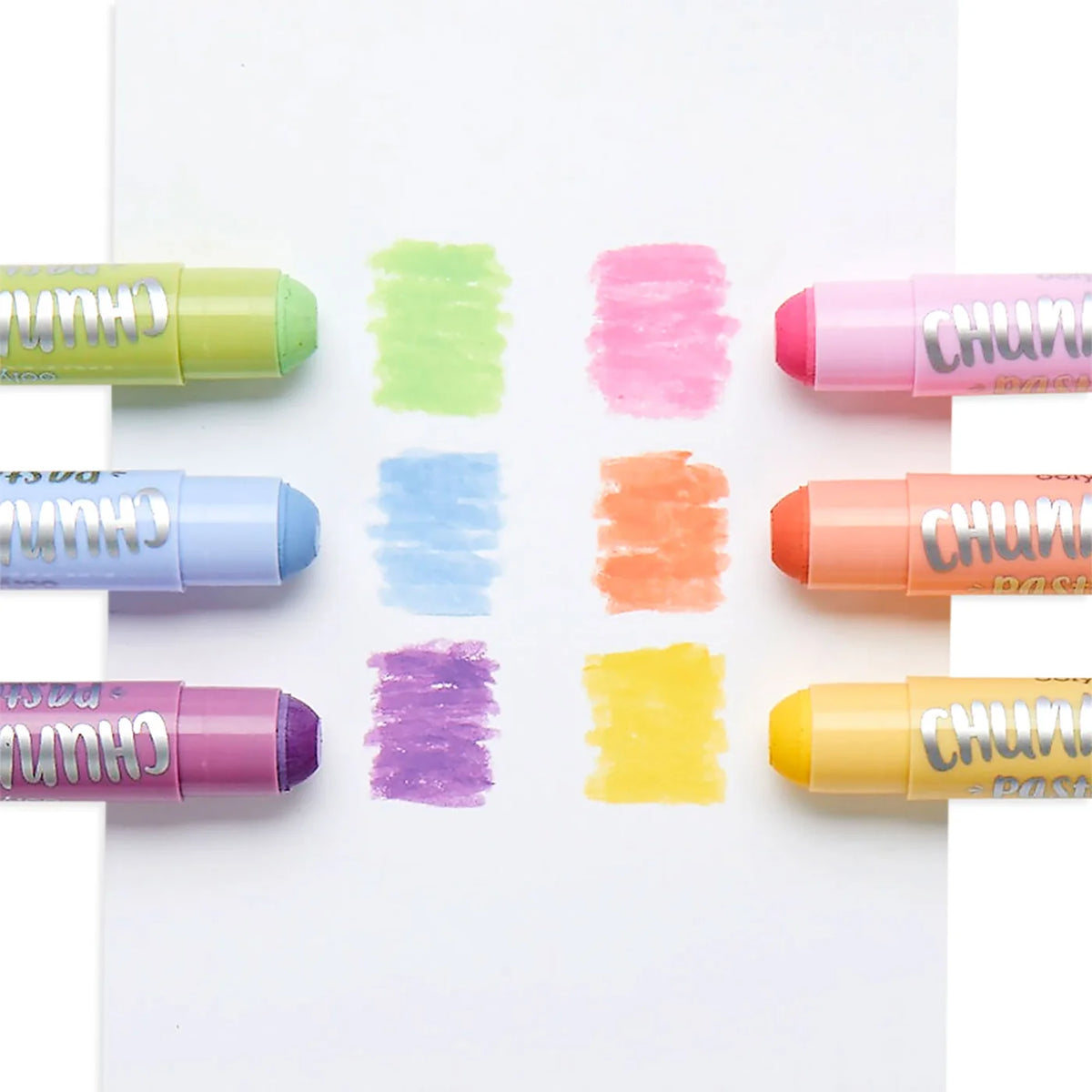 Ooly Chunkies Pastel Boya 6lı Pastel Renkler