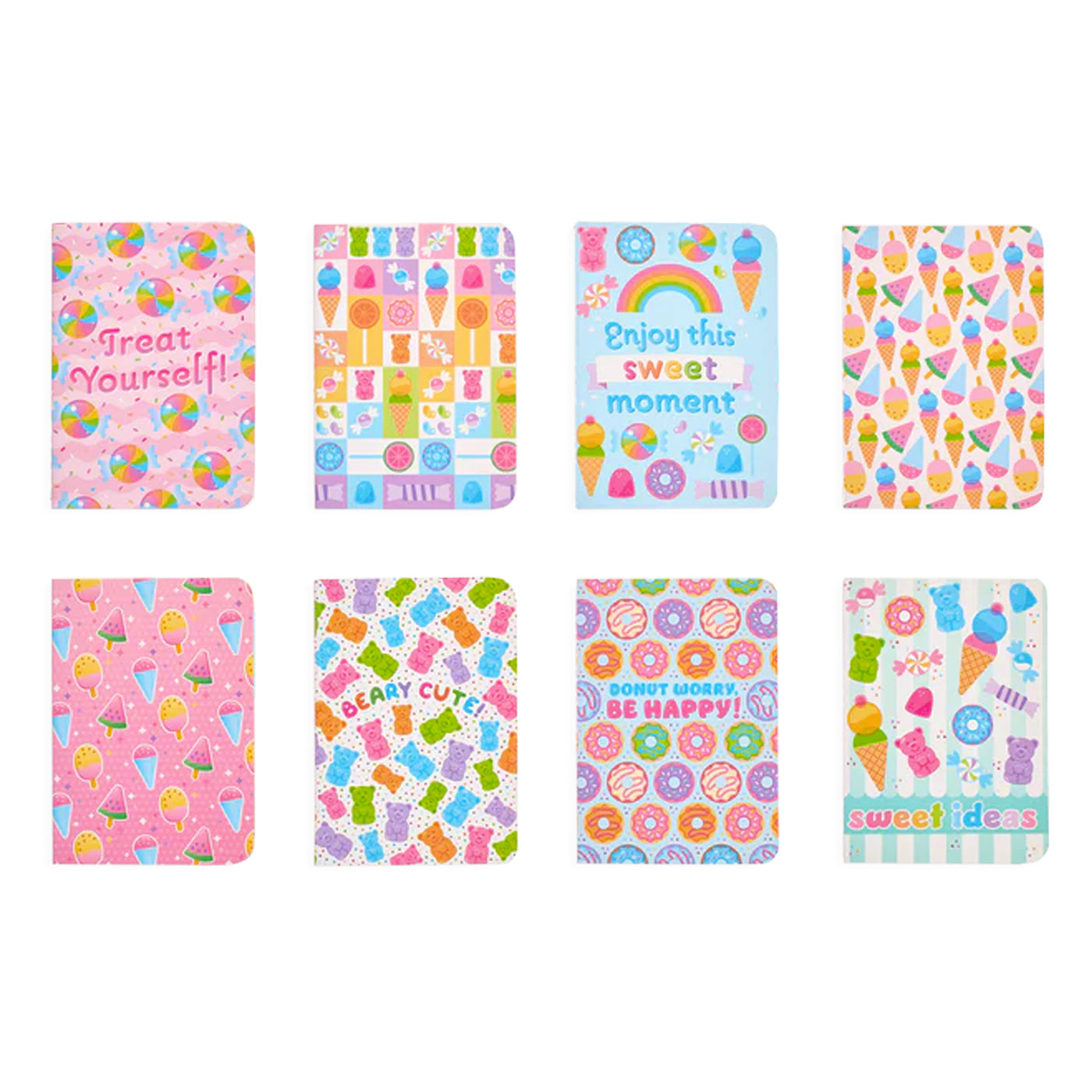 Ooly Pocket Pal Mini 8'li Defter Seti - Sugar Joy