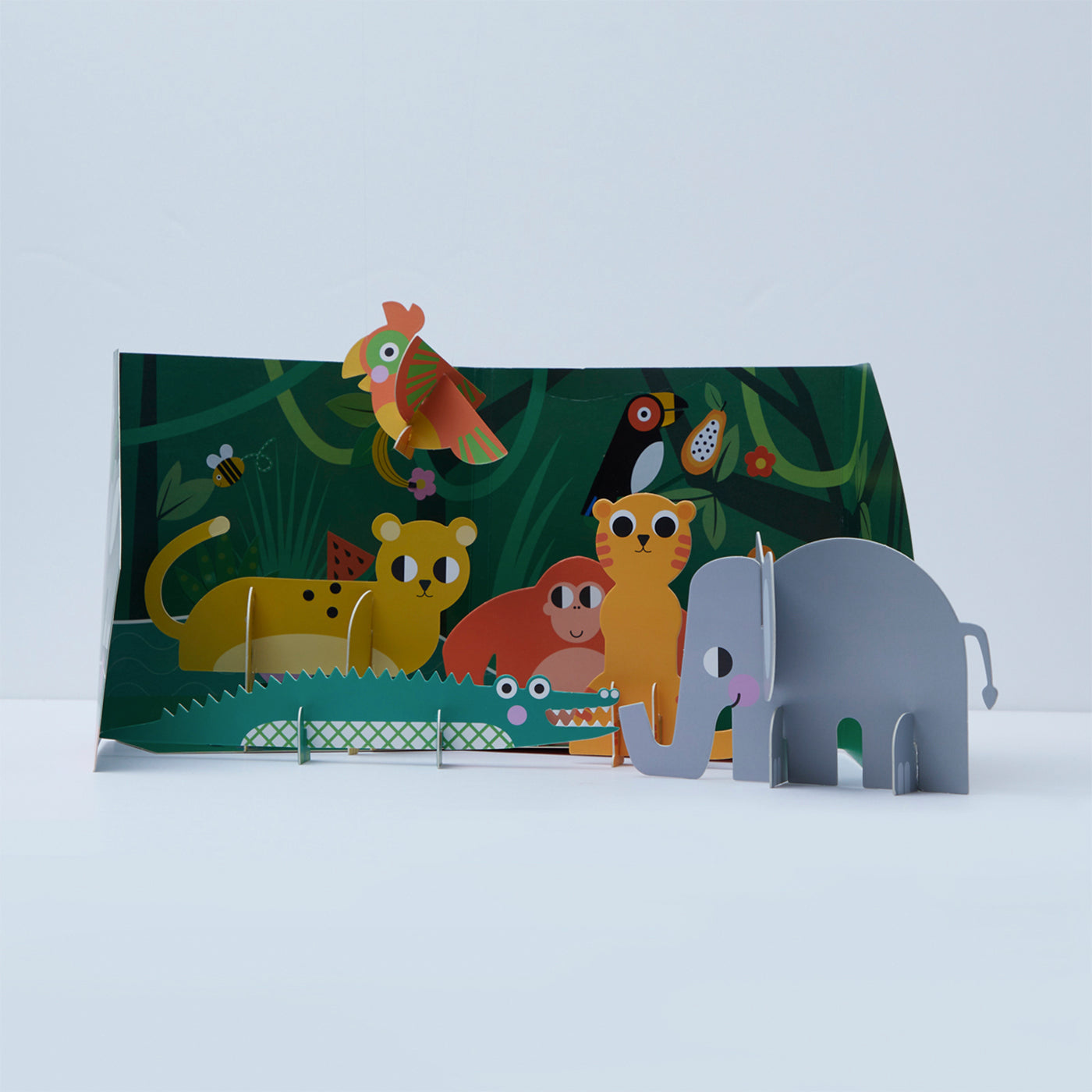 Ooly Pop! Make & Play Açılabilir Oyun Seti - Into The Jungle