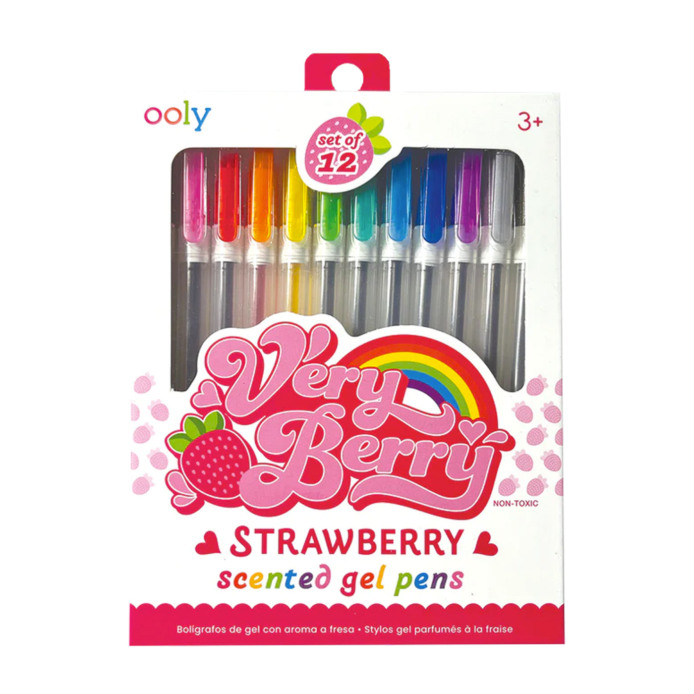 Ooly Very Berry Çilek Kokulu 12li Jel Kalem