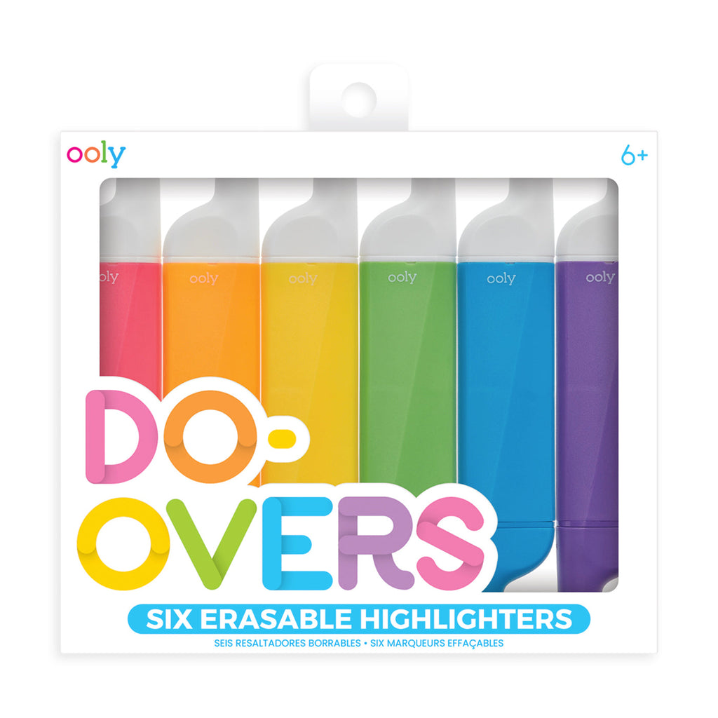Ooly Do-Overs Silinebilir 6lı Highligther