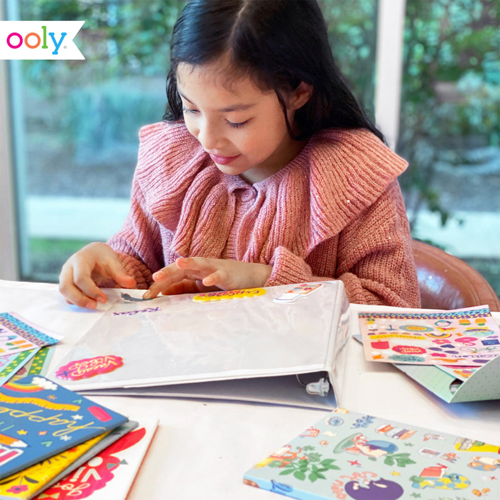 Ooly Sticker Stash Çıkartma Seti - Indoorsy