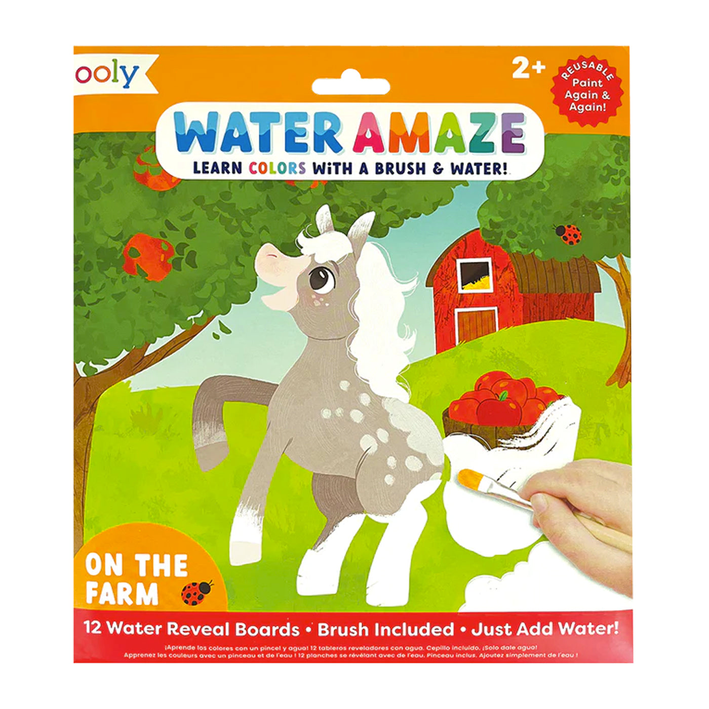 Ooly Water Amaze Boyama Seti - On The Farm