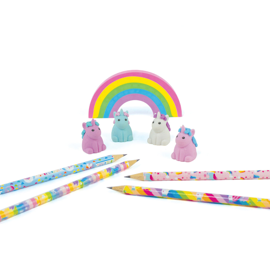 Ooly Unique Unicorn Silgi Seti - Çilek Kokulu