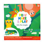 Ooly Pop! Make & Play Açılabilir Oyun Seti - Into The Jungle