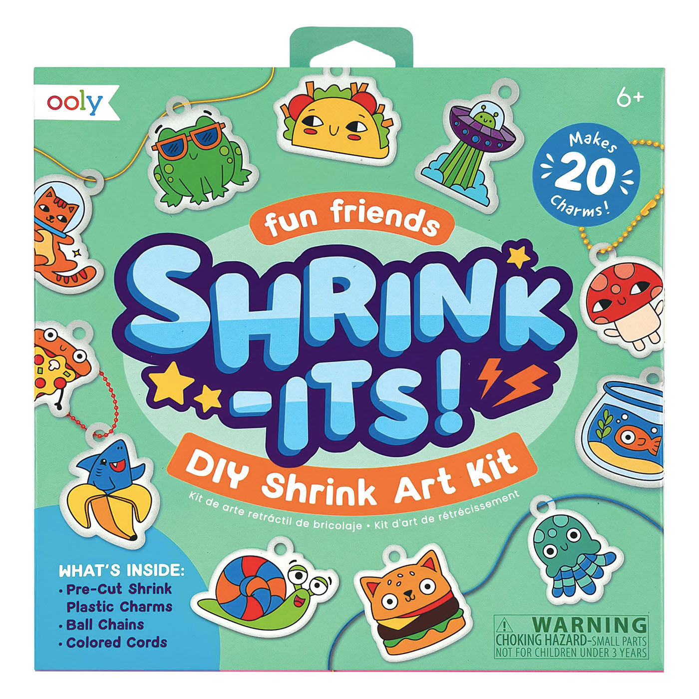 Ooly Shrink-its! Sanat Seti - Fun Friends