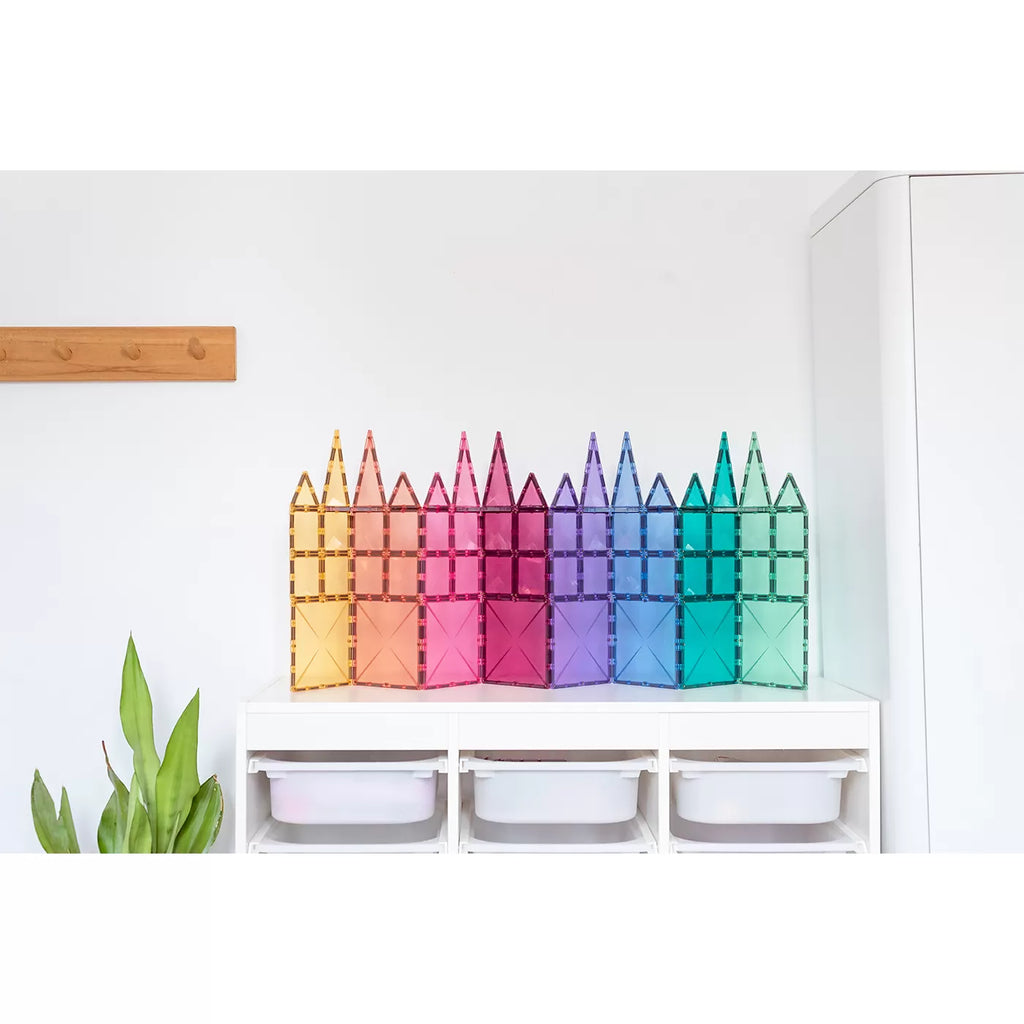 Connetix Pastel Starter Pack Manyetik Bloklar - 64 Parça