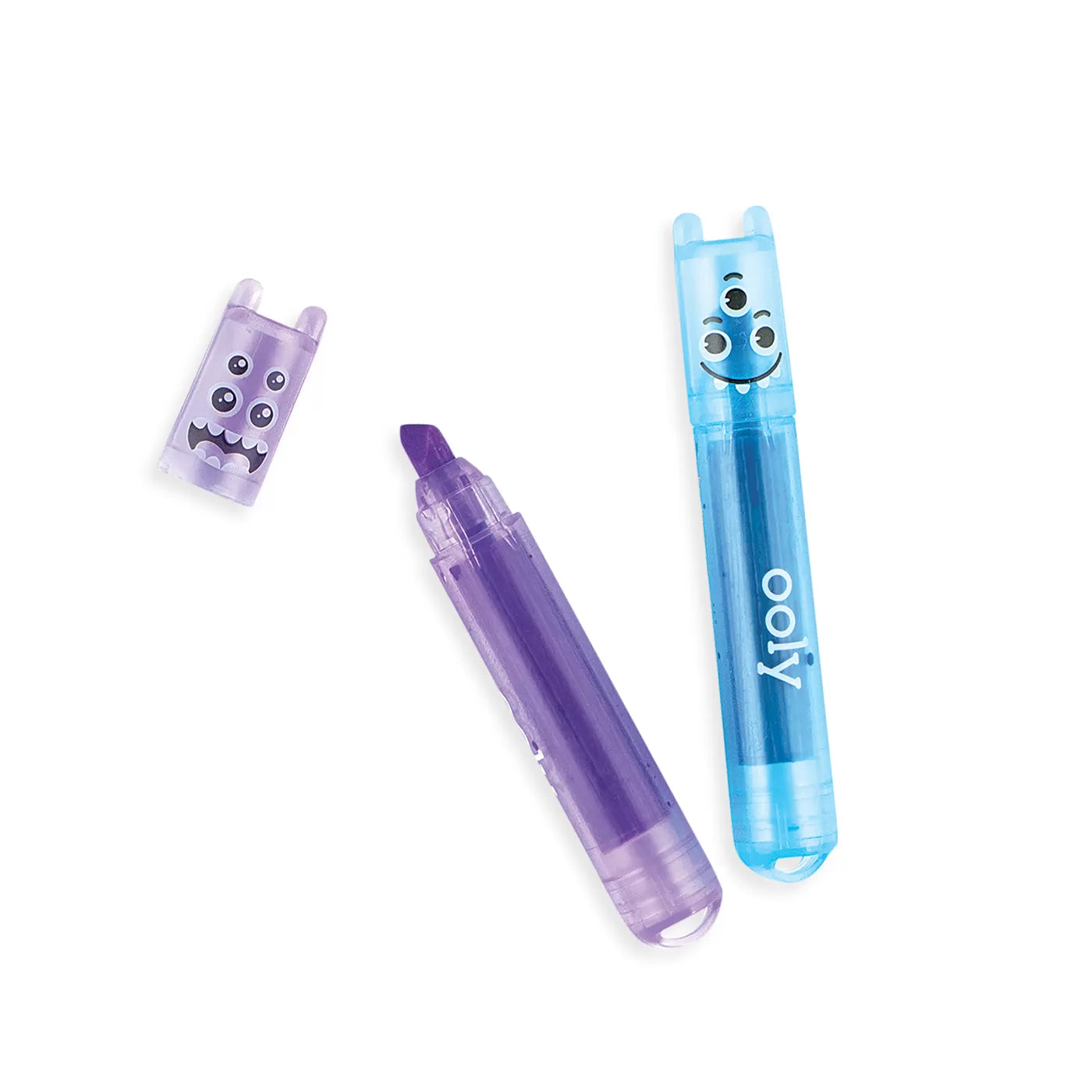 Ooly Mini Monster Kokulu Neon 6lı Highlighter