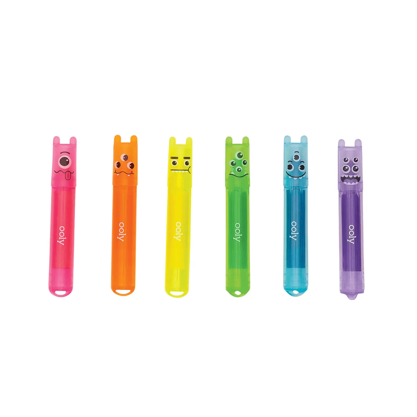 Ooly Mini Monster Kokulu Neon 6lı Highlighter