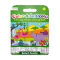 Ooly Color-A-Looong: Fold Out Boyama Kitabı - Safari Family
