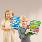 Ooly Color-A-Looong: Fold Out Boyama Kitabı - Safari Family