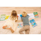 Ooly Color-A-Looong: Fold Out Boyama Kitabı - Safari Family