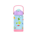 KidsnJoy | FlipSip Çocuk Su Termosu 360 ml | Ocean Whisper