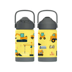 KidsnJoy | FlipSip Çocuk Su Termosu 360 ml | Builder Buddy