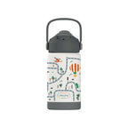 KidsnJoy FlipSip Çocuk Su Termosu 360 ml | Adventure Trails