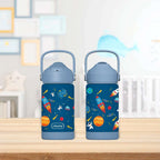 KidsnJoy FlipSip Çocuk Su Termosu 360 ml | Star Explorer