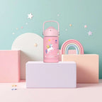 KidsnJoy FlipSip Çocuk Su Termosu 360 ml | Golden Horn