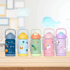 KidsnJoy FlipSip Çocuk Su Termosu 360 ml | Golden Horn