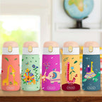 KidsnJoy SipSquad Çocuk Su Termosu 480 ml | Turtle Voyage
