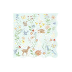 Meri Meri - Little Animals Large Napkins - Minik Hayvanlar Peçeteler - L - 16 Adet