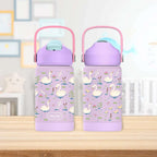 KidsnJoy FlipSip Çocuk Su Termosu 360 ml | Swan Harmony
