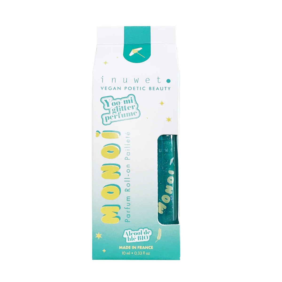 Inuwet - Monoi Aromalı Simli Roll-on Parfüm 10 ml