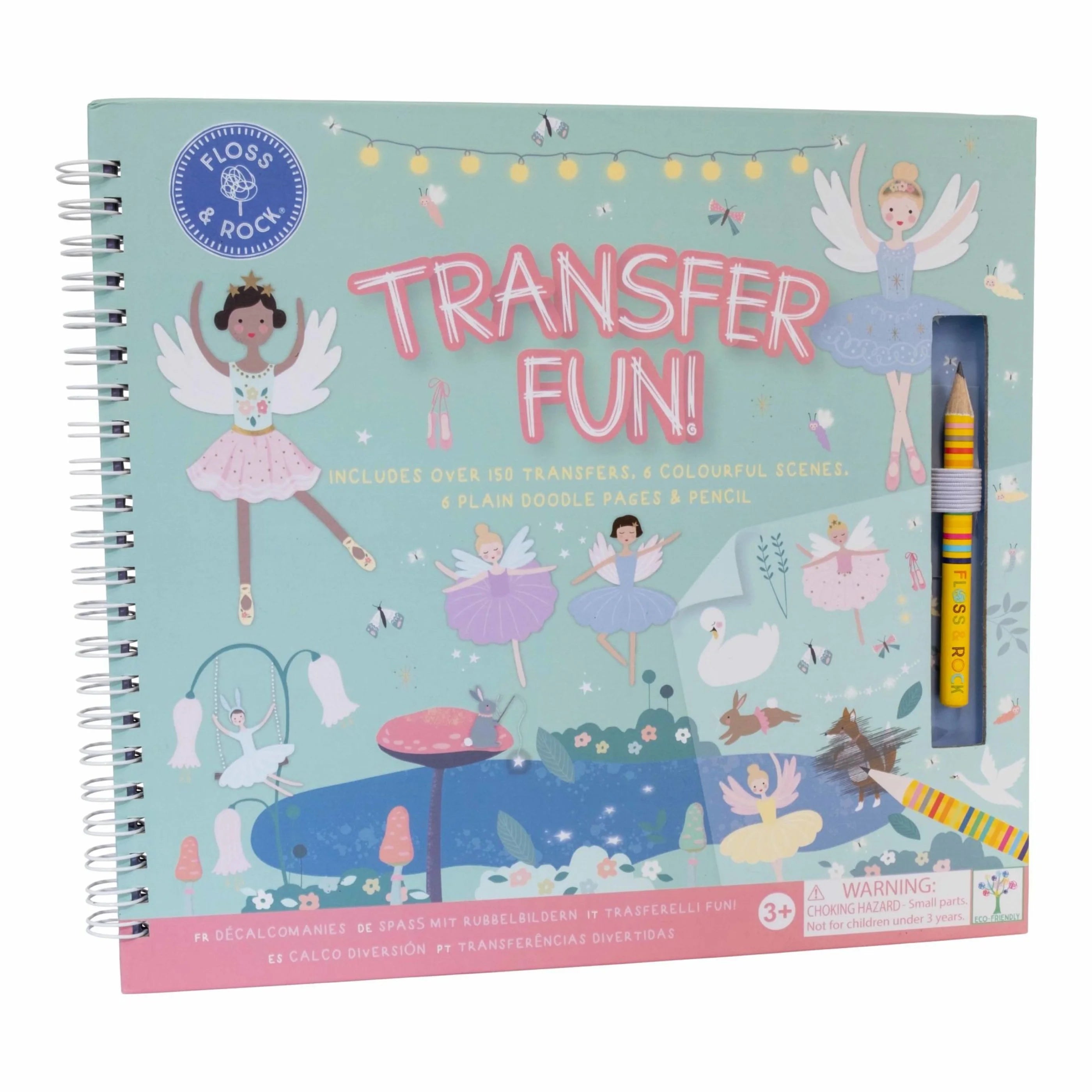 Floss & Rock - Transfer Fun Aktivite Kitabı / Enchanted
